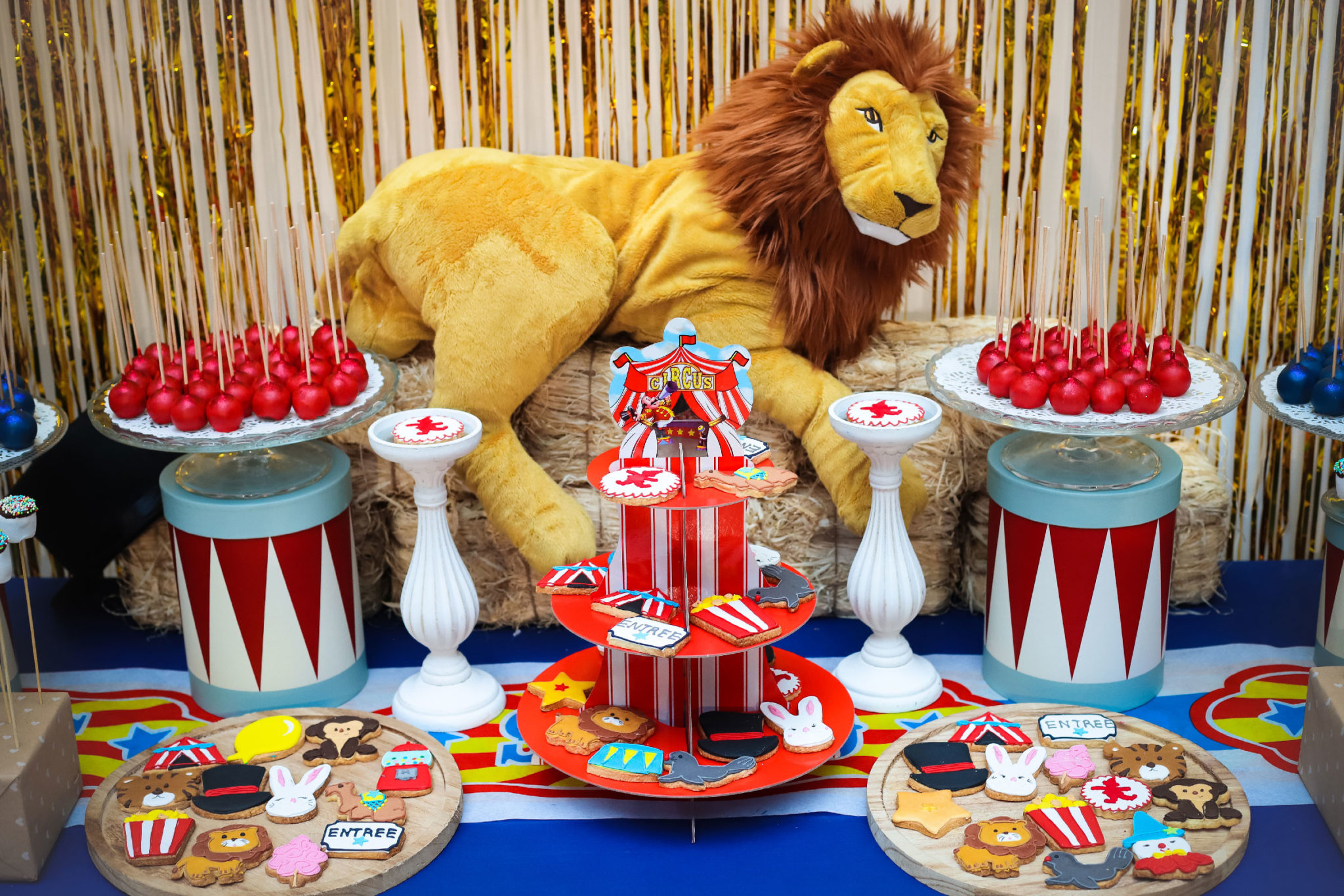 Sweet Table La parade du Cirque - Annikids, le blog